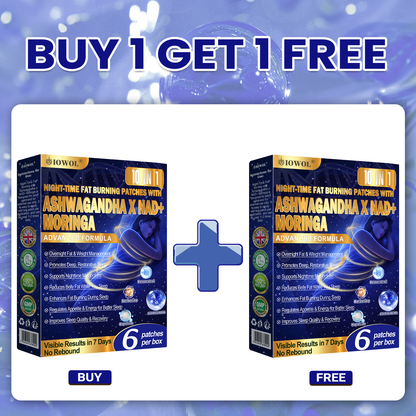 IOWOL ® NIGHT-TIME FAT BURNING PATCHES! ZERO PILLS & ZERO WASTE & ZERO STRUGGLE & 100% RESULTS
