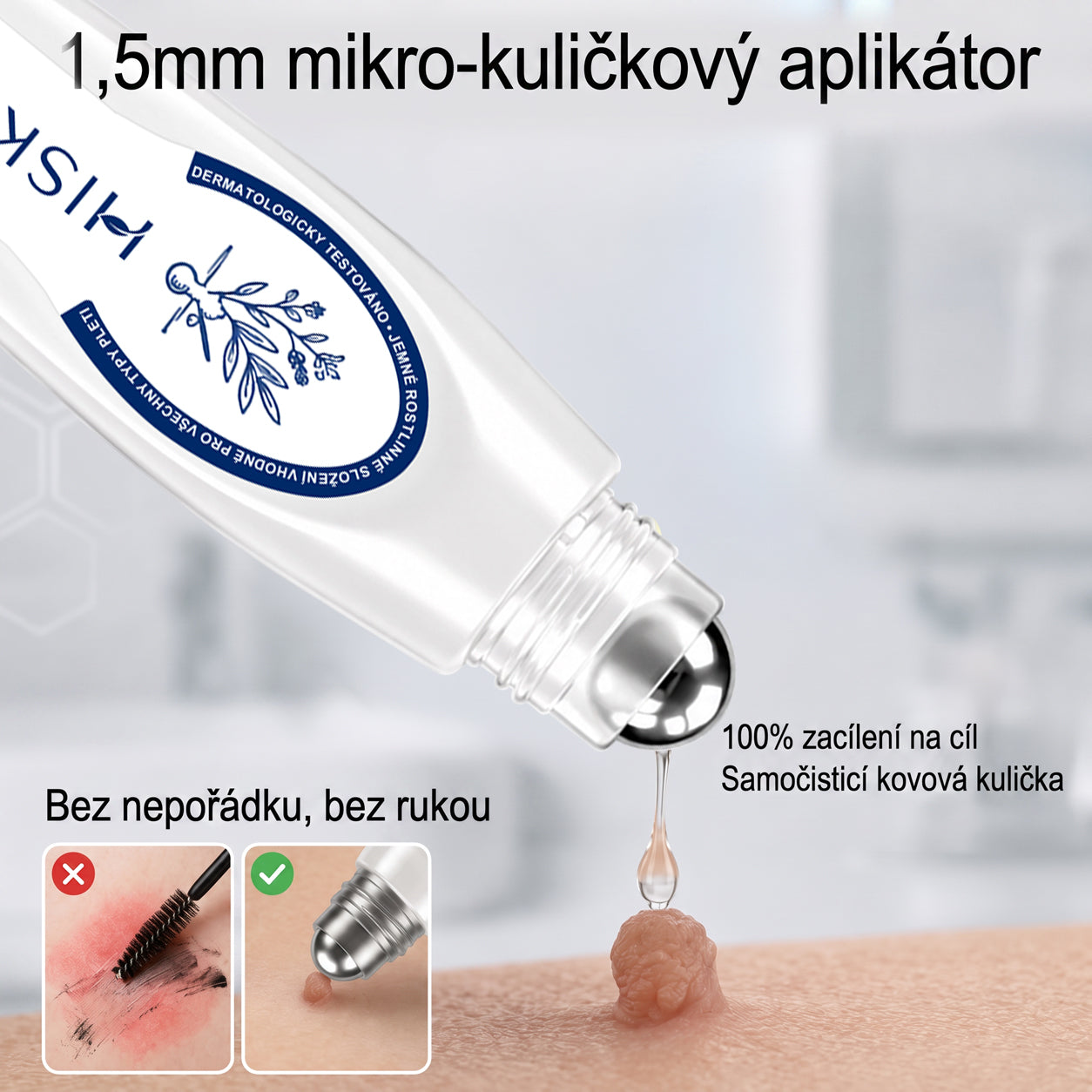 Oficiální značkový obchod🖊️|🎁 Hiskin® 7denní odstraňovač skvrn a pigmentových skvrn (Bezbolestný rollerball bez jizev)🐬