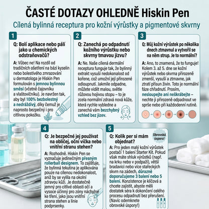 Oficiální značkový obchod🖊️|🎁 Hiskin® 7denní odstraňovač skvrn a pigmentových skvrn (Bezbolestný rollerball bez jizev)🐬